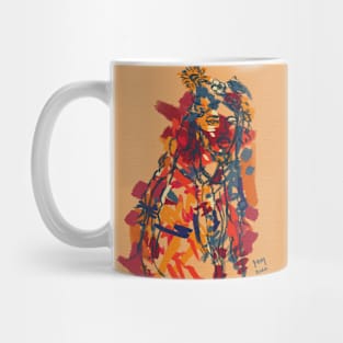 Black Yet Colorful Mug